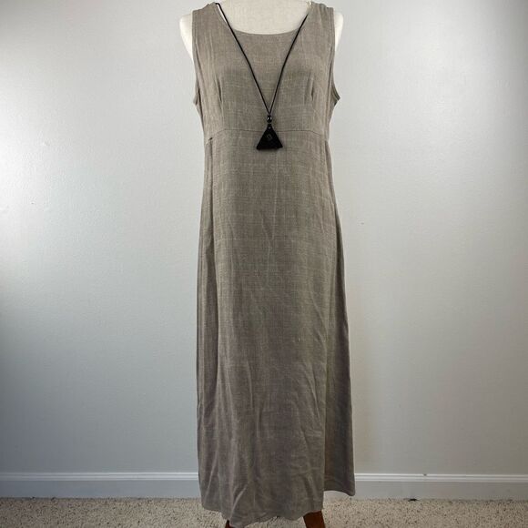K Petite Dresses & Skirts - Vintage K Petite Sleeveless Midi Dress Size 12 Petite EUC